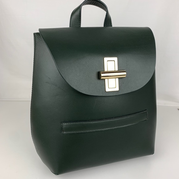Jason Wu Handbags - Jason Wu Suvi Olive Italian Leather Backpack